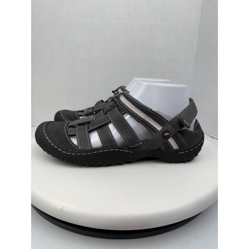 JBU‎ by Jambu Olympia Women's Size 7.5 Water Ready Fisherman Gray Pink Sandals